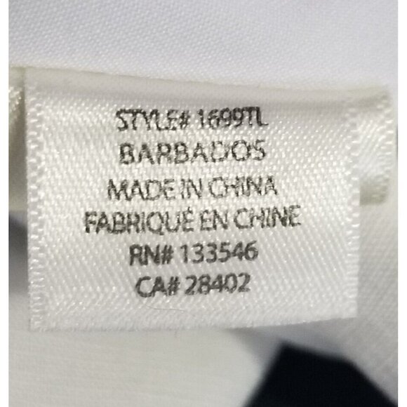 ecru barbados pant black white striped lined size 2 - Picture 7 of 10